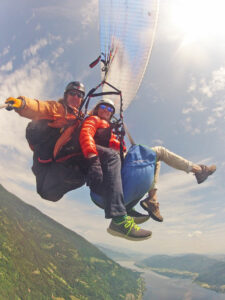 Paragliding Tandemfliegen in Kärnten - fly4you