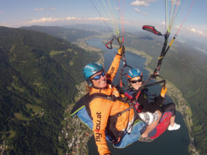 Paragliding Tandemfliegen in Kärnten - fly4you