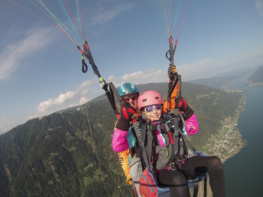Paragliding Tandemfliegen in Kärnten - fly4you