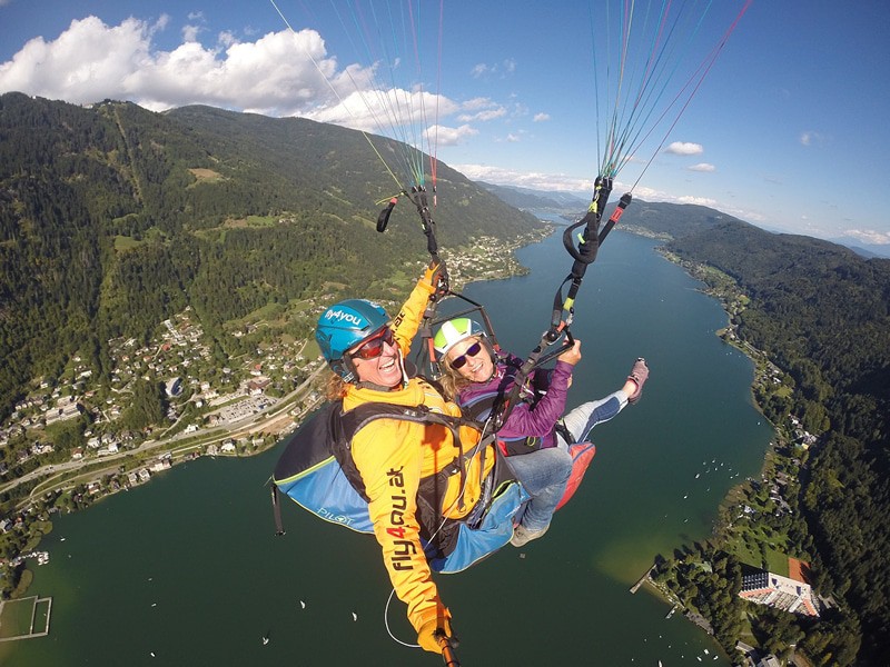 Tandemfliegen Kärnten - fly4you